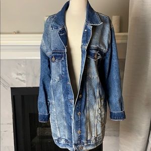 Forever 21 Oversized Jean Jacket